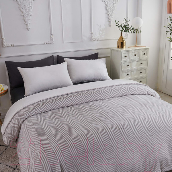 Изображение товара Покрывало Sofi de Marko Флоренс 220х240 / Пл-Фср-220х240 (серый)