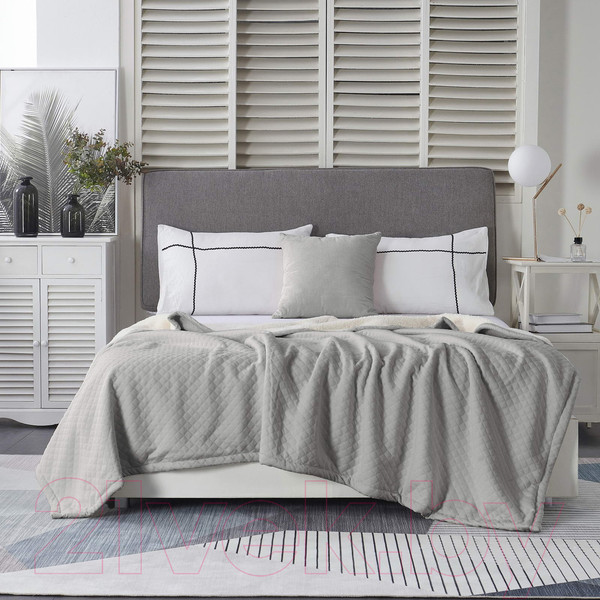 Изображение товара Плед Sofi de Marko Гранд 220х240 / Пл-Гр2-220х240 (серый)