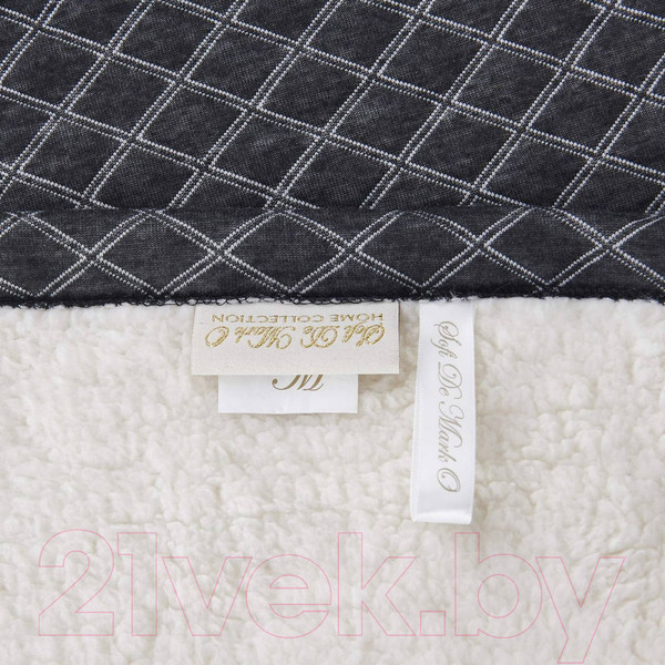 Изображение товара Плед Sofi de Marko Гранд 220х240 / Пл-Гр1-220х240 (темно-серый)