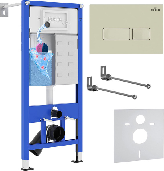Изображение товара Инсталляция для унитаза Roxen StounFix Dual Fresh 966623