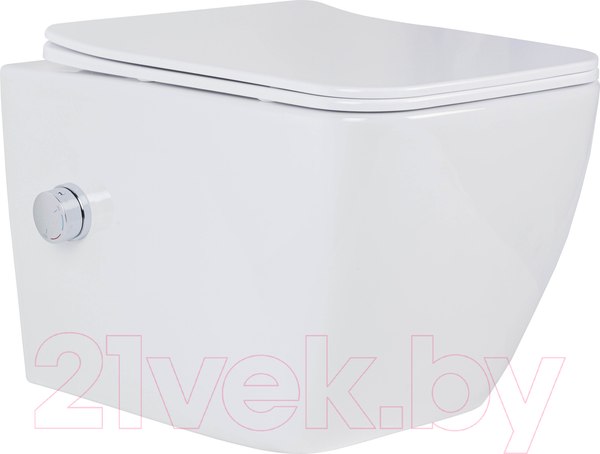 Изображение товара Унитаз подвесной с инсталляцией Roxen StounFix Slim 966426