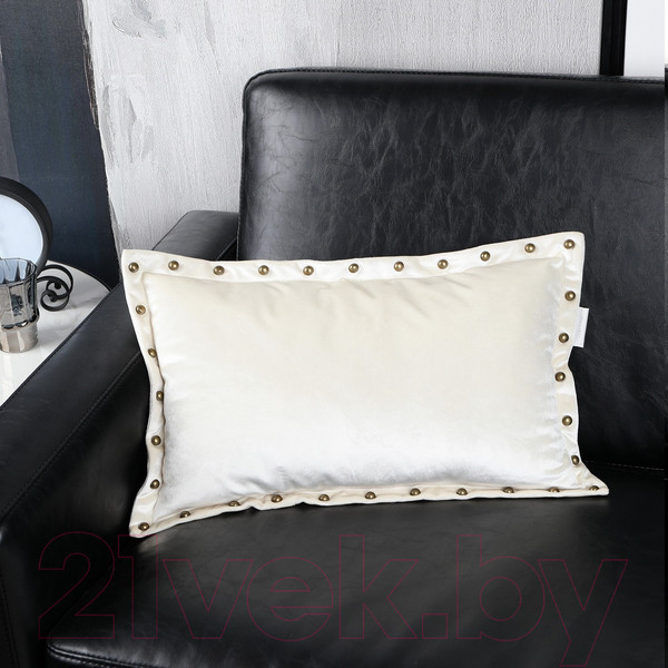 Изображение товара Наволочка декоративная Sofi de Marko Людвиг 30х50 / Нав-Лк-30х50 (кремовый)