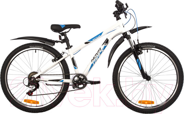 Изображение товара Велосипед Novatrack 24 Battler / 24SHV.BATTLER.12WT23 (12, белый)
