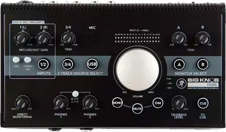 Изображение товара Аудиоинтерфейс MACKIE Big Knob Studio