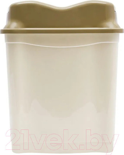 Изображение товара Мусорное ведро Эльфпласт Proff ЕР478 (9л, слоновая кость/бежевый)