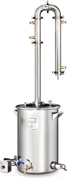 Изображение товара Дистиллятор бытовой ДОБРЫЙ ЖАР Абсолют (50л, +ТЭН)