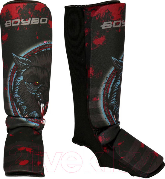 Изображение товара Защита голень-стопа для единоборств BoyBo Wolf BF232 (M, нейлон)
