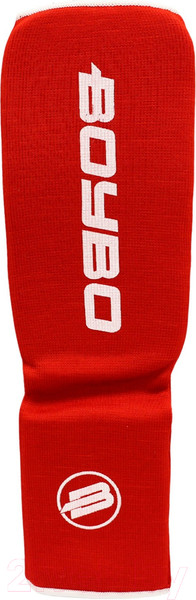 Изображение товара Защита голень-стопа для единоборств BoyBo BF243 (XL, красный)
