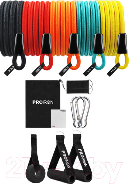 Изображение товара Набор эспандеров Proiron НЭ005 (5шт)