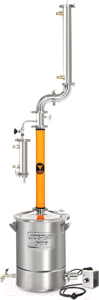 Изображение товара Дистиллятор бытовой ДОБРЫЙ ЖАР Абсолют Про (50л, +ТЭН)