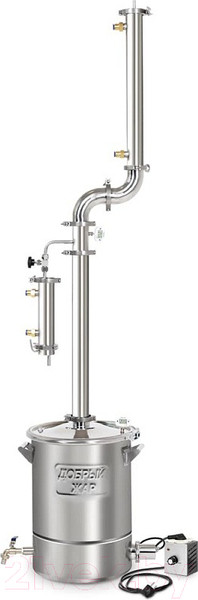 Изображение товара Дистиллятор бытовой ДОБРЫЙ ЖАР Абсолют Про (50л, +ТЭН)