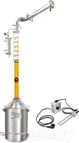 Изображение товара Дистиллятор бытовой ДОБРЫЙ ЖАР Титан (57л, +ТЭН)