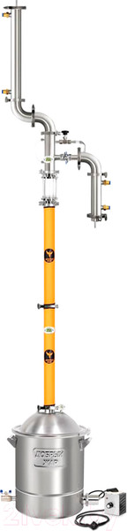 Изображение товара Дистиллятор бытовой ДОБРЫЙ ЖАР Люкс Про (37л, +ТЭН)