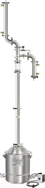 Изображение товара Дистиллятор бытовой ДОБРЫЙ ЖАР Люкс Про (37л, +ТЭН)