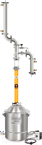 Изображение товара Дистиллятор бытовой ДОБРЫЙ ЖАР Люкс Про (57л, +ТЭН)