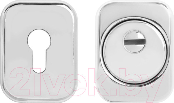 Изображение товара Накладка на цилиндр БУЛАТ Форте БНД 04.04 (хром)