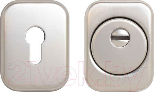 Изображение товара Накладка на цилиндр БУЛАТ Форте БНД 04.08 (матовый никель)