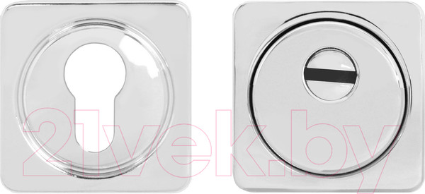 Изображение товара Накладка на цилиндр БУЛАТ Атлас БНД 05.04 (хром)