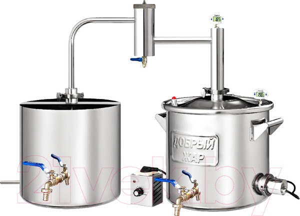 Изображение товара Дистиллятор бытовой ДОБРЫЙ ЖАР Дачный (20л, +ТЭН)