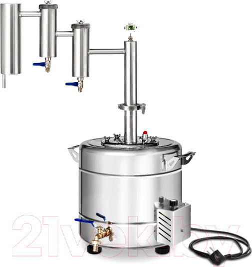 Изображение товара Дистиллятор бытовой ФЕНИКС Локомотив (20л, +ТЭН)