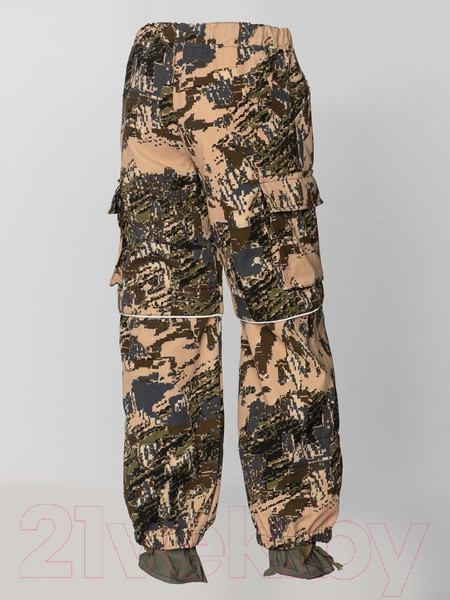 Изображение товара Костюм для охоты и рыбалки Huntsman Детский Антигнус Твил-Пич Лабиринт (р-р 26-28/104-110)