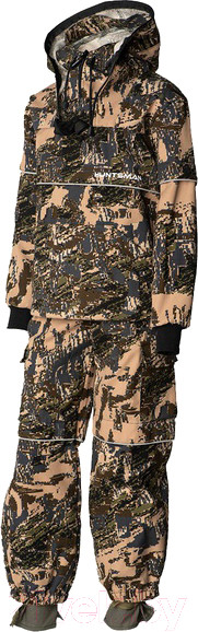 Изображение товара Костюм для охоты и рыбалки Huntsman Детский Антигнус Твил-Пич Лабиринт (р-р 36-38/134-140)