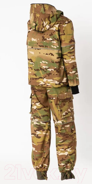 Изображение товара Костюм для охоты и рыбалки Huntsman Детский Антигнус Твил-Пич Мультикам (р-р 26-28/104-110)