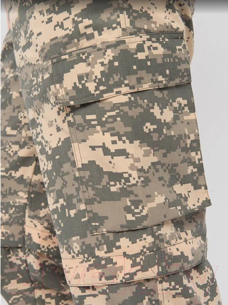 Изображение товара Штаны для охоты и рыбалки Huntsman Антигнус Смесовая Светлый пиксель 182/2 (р-р 56-58/182)