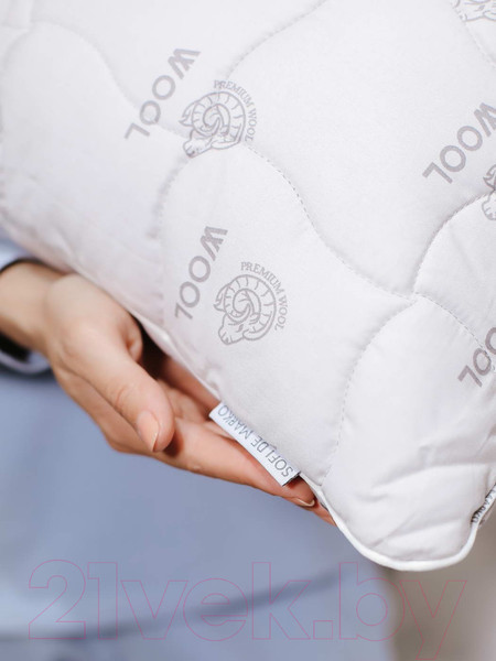 Изображение товара Подушка для сна Sofi de Marko Premium wool 50х70 / Под-ПВ-50х70