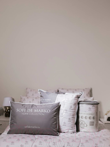 Изображение товара Подушка для сна Sofi de Marko Premium wool 50х70 / Под-ПВ-50х70