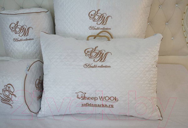 Изображение товара Подушка для сна Sofi de Marko Wool 70х70 / W-П-70х70