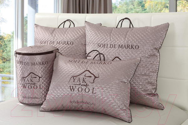 Изображение товара Подушка для сна Sofi de Marko Yak wool 70х70 / Пд-112-70х70