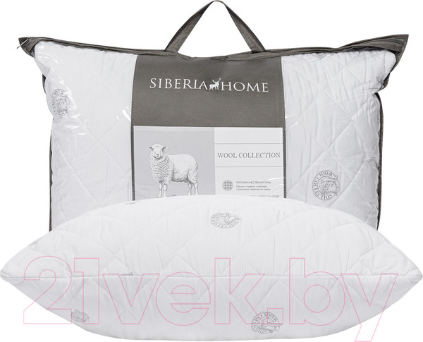 Изображение товара Подушка для сна Siberia Home Wool 70х70 / Сиб-Под-вул-70х70