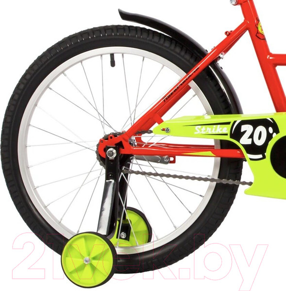 Изображение товара Детский велосипед Novatrack 20 Strike / 203STRIKE.RD22 (красный)