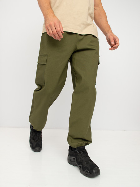 Изображение товара Штаны для охоты и рыбалки Huntsman Антигнус Палатка Хаки (р-р 52-54/182)