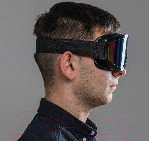 Изображение товара Мотоочки Sima-Land 3734830 (черный)