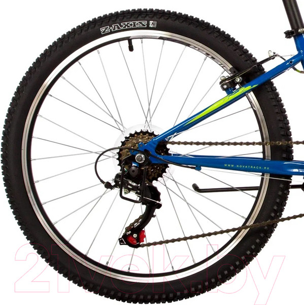 Изображение товара Велосипед Novatrack 24 Racer / 24SHV.RACER.12DBL23 (12, синий)