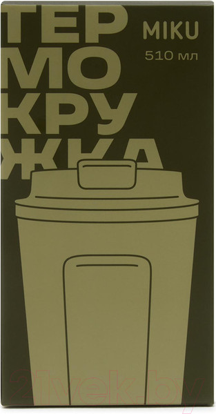 Изображение товара Термокружка Miku TH-MG-510-OLV (510мл, оливковый)