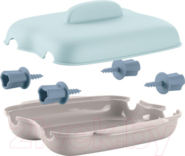 Изображение товара Кукурузоварка для СВЧ Miku MK-CRN-LBL (голубой)