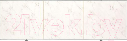 Изображение товара Экран для ванны Perfecto Linea 36-004269 (1.7м, хлопковый мрамор)