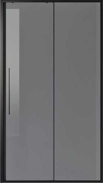 Изображение товара Душевая дверь Niagara NG-85-12TB 120x195 (черный матовый/тонированное стекло)