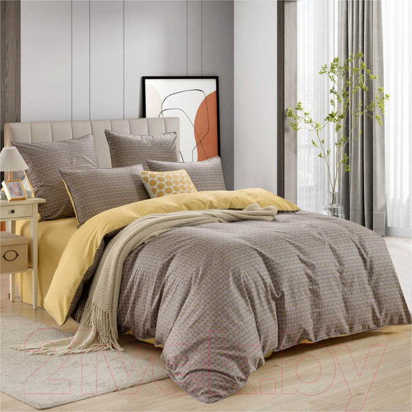 Изображение товара Комплект постельного белья Sofi de Marko Люциус Евро 4н / Евро-4861