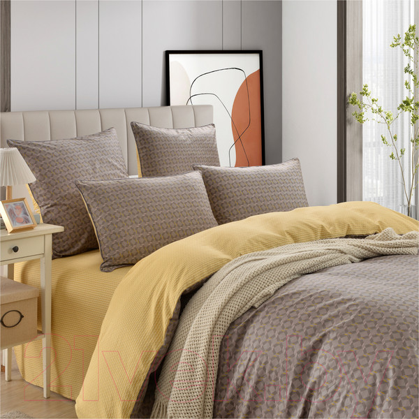 Изображение товара Комплект постельного белья Sofi de Marko Люциус Евро 4н / Евро-4861