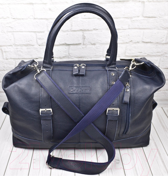 Изображение товара Сумка дорожная Carlo Gattini Classico Campora / 4019-19 (темно-синий)