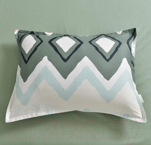 Изображение товара Комплект постельного белья Sofi de Marko Пейтон 1.6 / 1.6-5660 (зеленый)