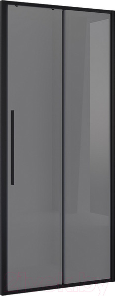 Изображение товара Душевая дверь Niagara NG-85-10TB 100x195 (черный матовый/тонированное стекло)