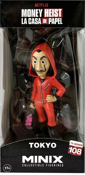 Изображение товара Фигурка коллекционная Minix Бумажный дом. Токио в маске / 13838