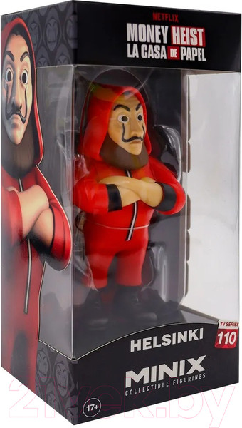 Изображение товара Фигурка коллекционная Minix Бумажный дом. Хельсинки в маске / 13852