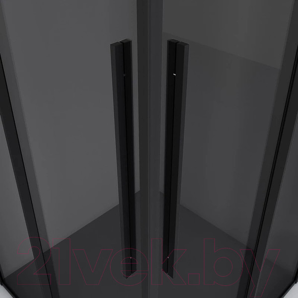 Изображение товара Душевой уголок Niagara NG-2823-34BLACK 90x90x195 (черный матовый/тонированное стекло)