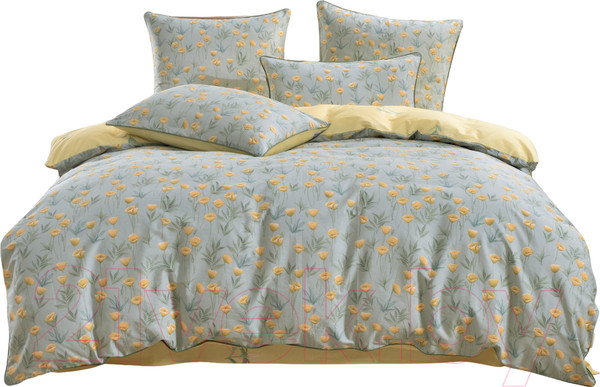Изображение товара Комплект постельного белья Sofi de Marko Присцила 1.6 / 1.6-3242 (желтый)